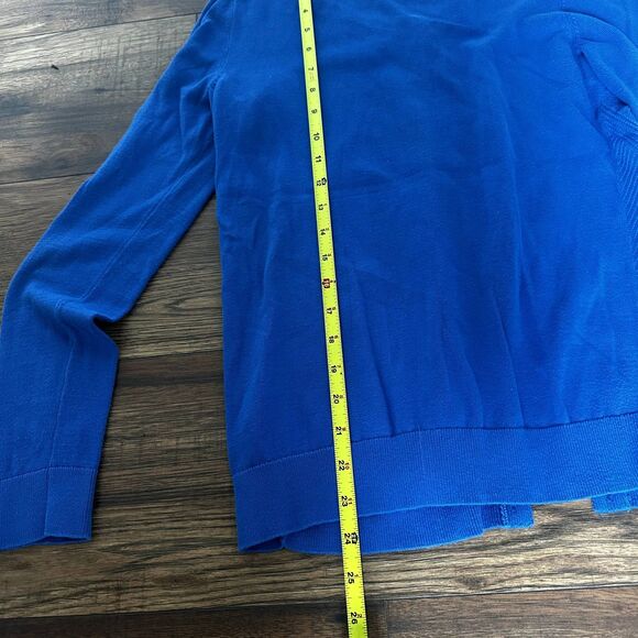 Tommy Hilfiger Blue Cardigan Womens Small Preppy Casual 4th of July - Picture 5 of 7